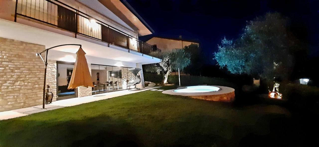 Villa Mimosa-Con Piscina E Vista Lago Brenzone sul Garda Exterior foto