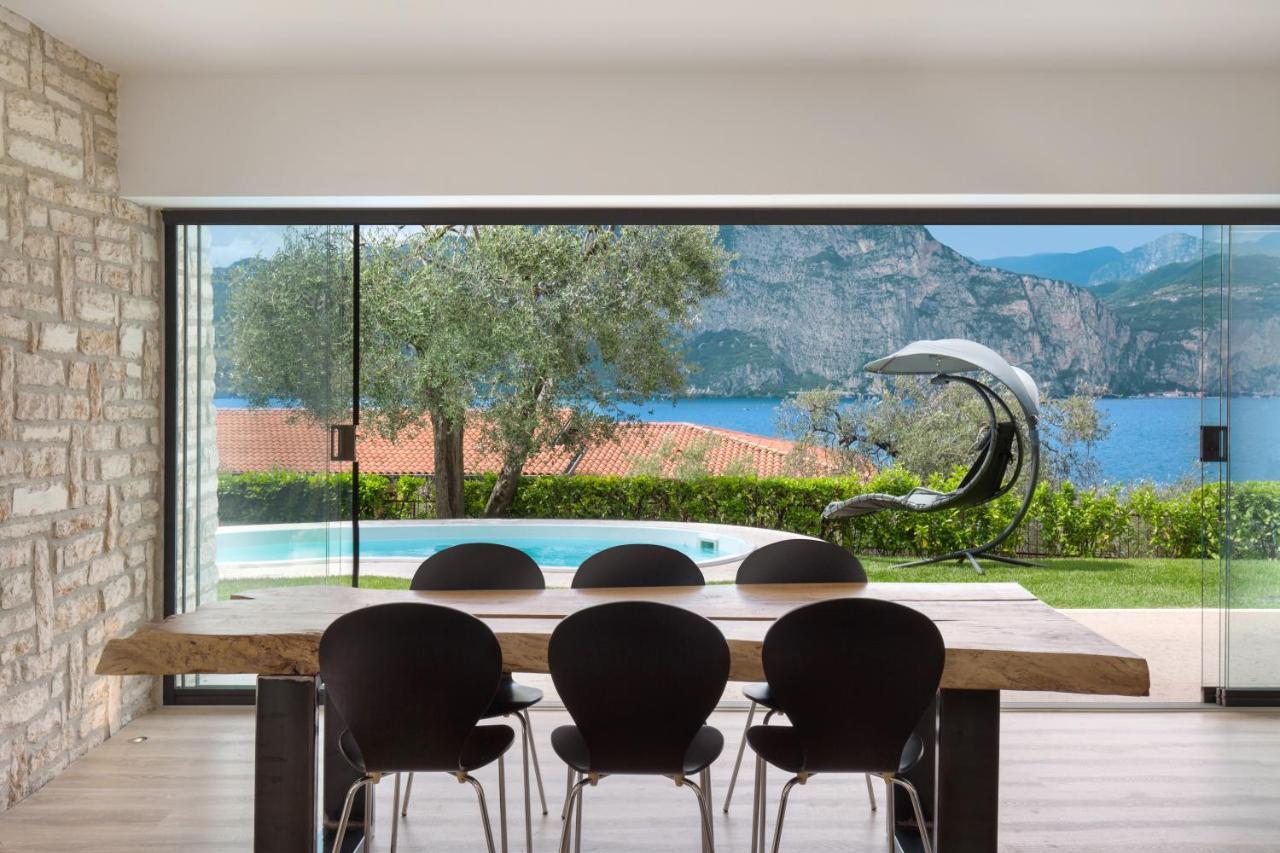 Villa Mimosa-Con Piscina E Vista Lago Brenzone sul Garda Exterior foto
