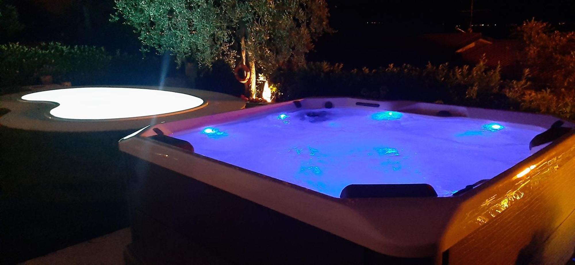 Villa Mimosa-Con Piscina E Vista Lago Brenzone sul Garda Exterior foto